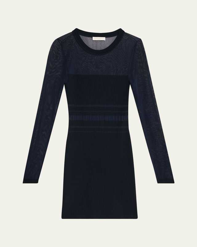 Corrine Mesh Mini Dress